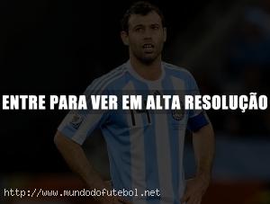 mascherano,argentina,capitao,maradona