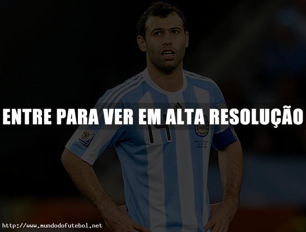 mascherano,argentina,capitao,maradona