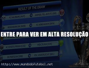 sorteio,uefa,champions,league,playoffs