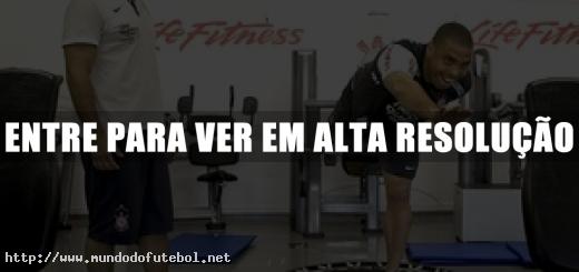ronaldo,corithians,fisoterapia