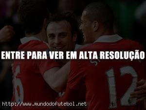 berbatov,comemoração,manchester united