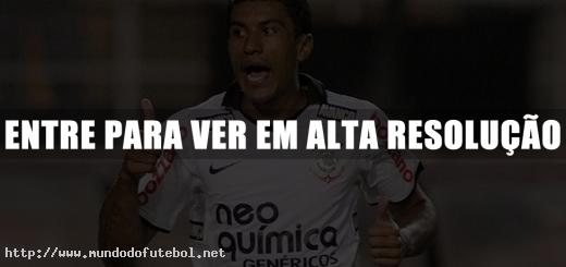 paulinho,comemoração,corinthians