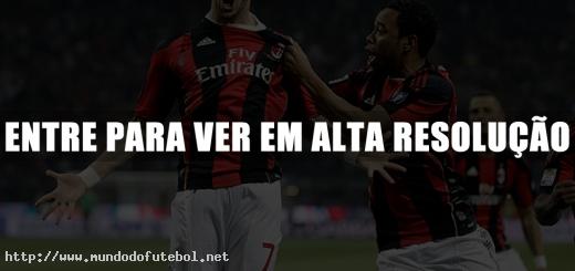 pato, robinho,milan,comemoração,internazionale