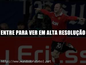 rooney,comemoração,Manchester United,Champions League