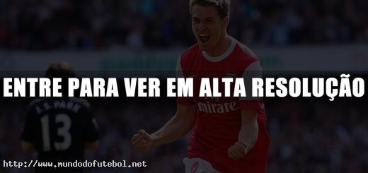 Ramsey,Arsenal,comemoração,Premier League