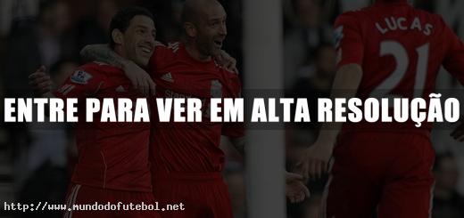 maxi rodriguez, liverpool,comemoração,Premier League