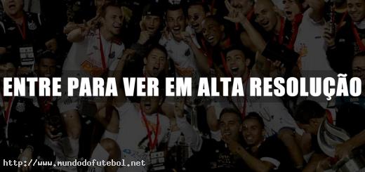 Santos,campeão,taça,Libertadores