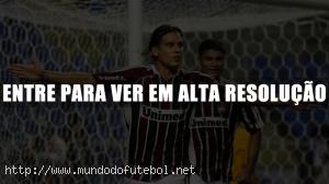 Rafael Moura, comemoração,Fluminense