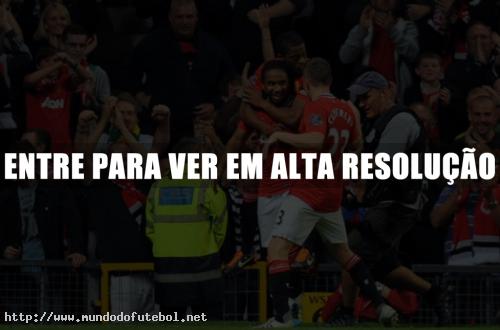 Anderson, Manchester United, comemoração