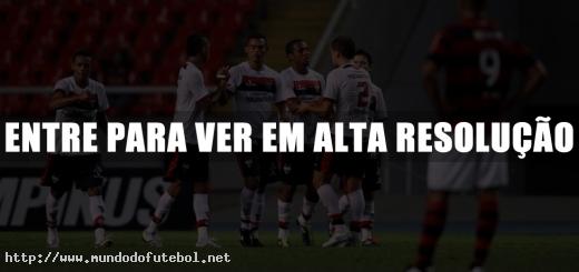 atlético goianiense, comemoração, flamengo