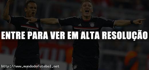 schweinsteiger, comemoração, Bayern Munique