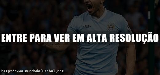 sergio aguero,Manchester City,comemoração