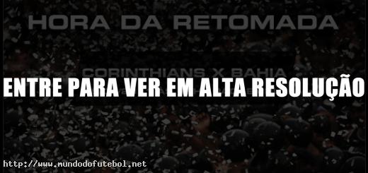 gaviões da fiel, corinthians, bahia, brasileirão