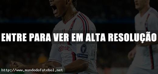 thiago silva,milan,comemoração