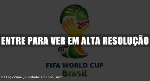 FIFA World Cup Brazil 2014, logomarca, FIFA