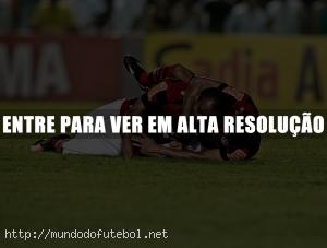 deivid,flamengo,comemoração, Junior Cesar