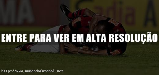 deivid,flamengo,comemoração, Junior Cesar