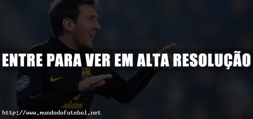 Messi, Barcelona, comemoração