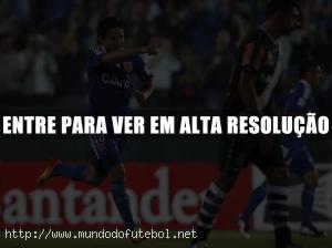 LA U, Vasco, Universidad Chile, comemoração, Sudamericana