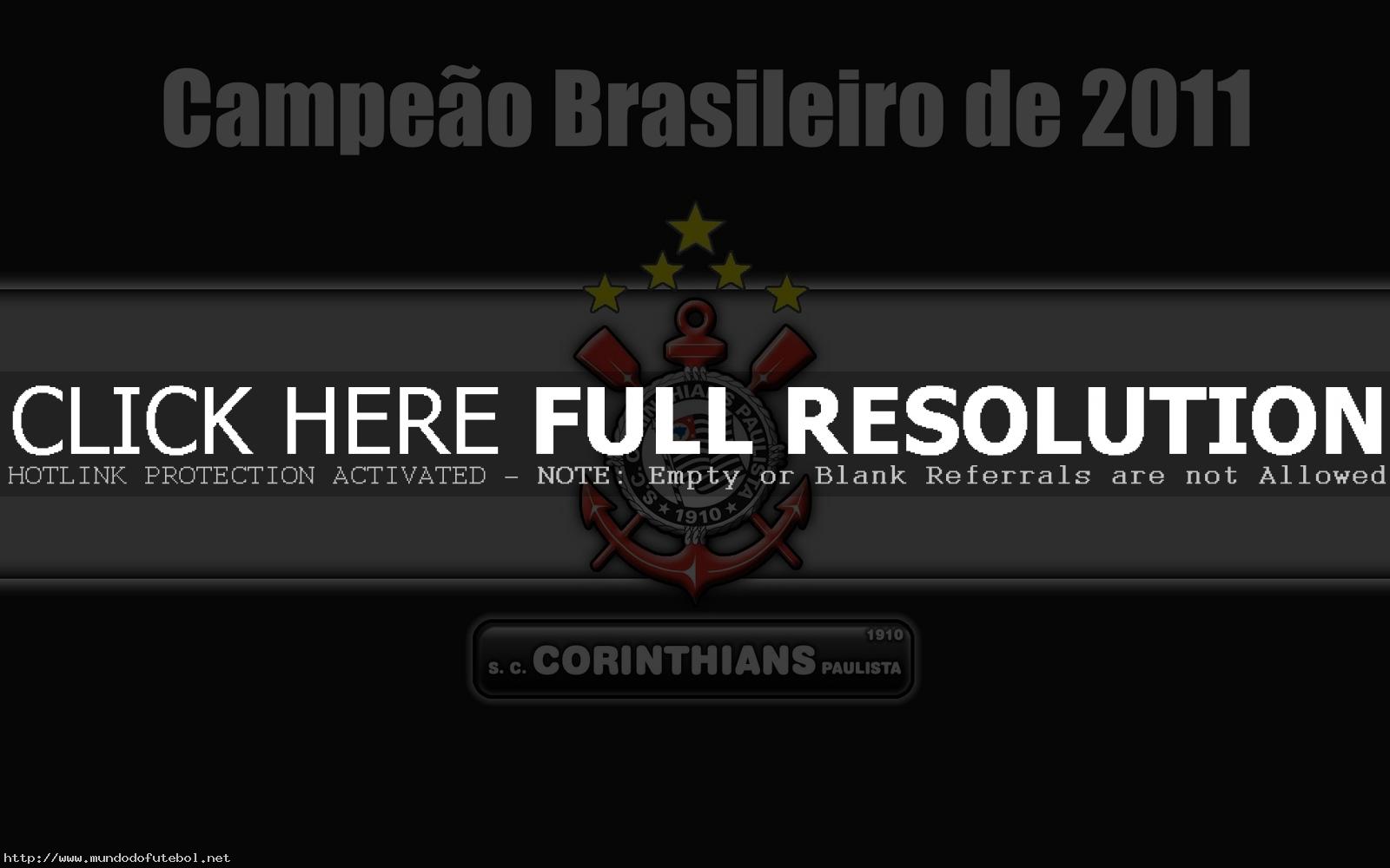 POSTER CORINTHIANS campeao brasileiro 2011