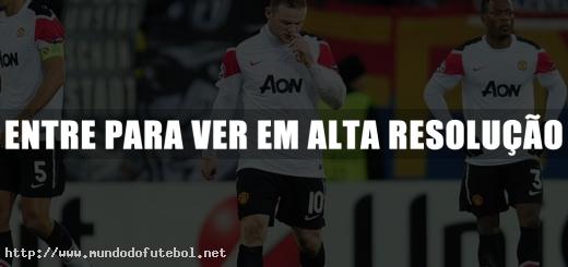 Rooney, Manchester United, Evra, Derrota, eliminação, UEFA Champions League