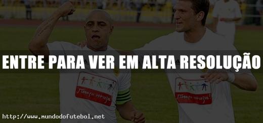 Roberto Carlos, comemoração, Anzhi