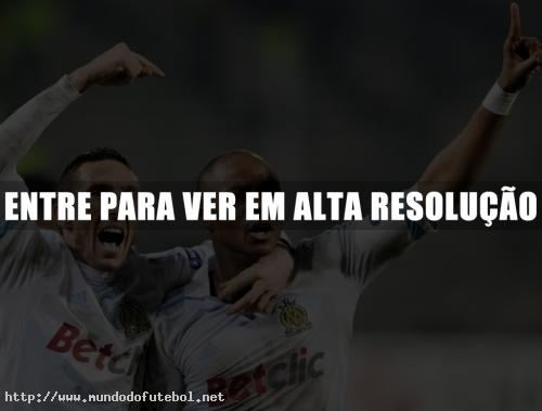 Olympique, comemoração, Champions League