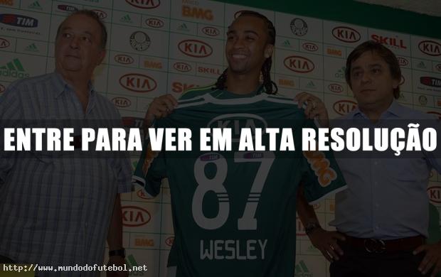 wesley, Palmeiras, Apresentação, camisa