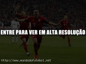 Ribery, Bayern, comemoração