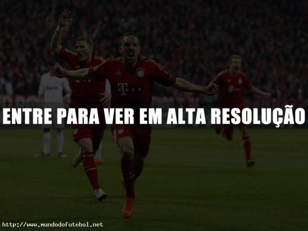 Ribery, Bayern, comemoração