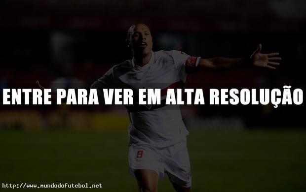luis fabiano, São Paulo, comemoração luis fabiano, São Paulo, comemoração