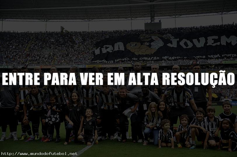 Botafogo's squad celebration after winning the Taça Rio (a