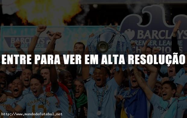 Manchester City, campeão, festa