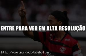 Ronaldinho, Gaúcho, Flamengo,comemoração