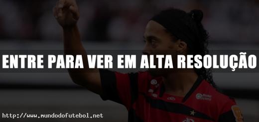 Ronaldinho, Gaúcho, Flamengo,comemoração