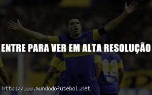 riquelme, Boca Jrs., comemoração, Libertadores