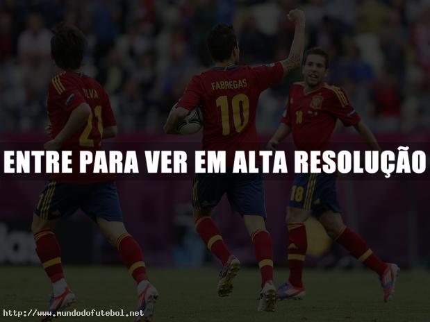 Espanha, comemoração, Euro 2012