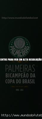 background twitter palmeiras campeao copa do brasil 2012