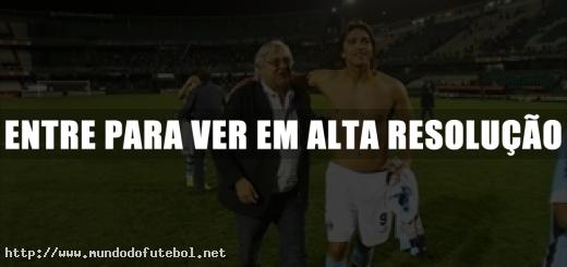 Marcelo Moreno, autor do gol que classificou o Grêmio (Site oficial: www.gremio.net - Autor: Lucas Uebel)