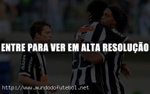 Bernard, Jô, Ronaldinho Gaúcho, comemoração, Campeonato Brasileiro, Atlético-MG