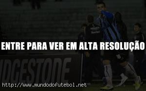 André Lima, Comemoração, Grêmio, Copa Bridgestone Sudamericana