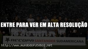 Santos, Pôster, campeão, Recopa Santander Sudamericana