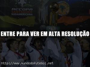 Santos, campeão, Recopa Santander Sudamericana 2012, Neymar, Léo, troféu