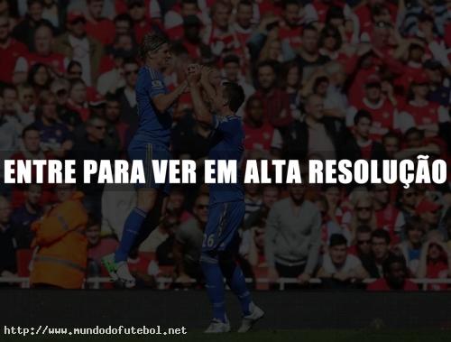 fernando torres, john terry, Chelsea, comemoração