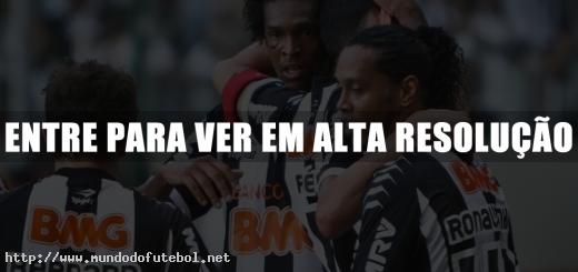 Ronaldinho, Comemoração, Atlético-MG, Brasileirão