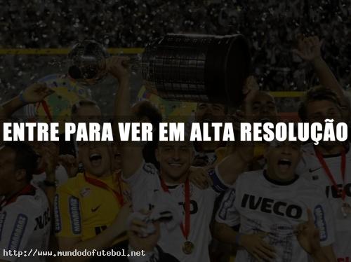 Corinthians, campeão, taça, Copa Libertadores 2012