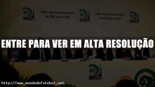Copa das Confederações FIFA Brasil 2013, Coletiva
