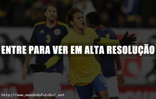 Neymar, comemoração