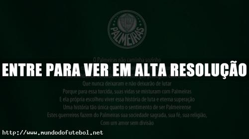 Palmeiras, Mensagem, Rebaixamento