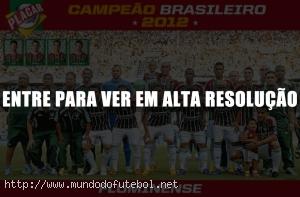 poster fluminense campeao brasileiro 2012